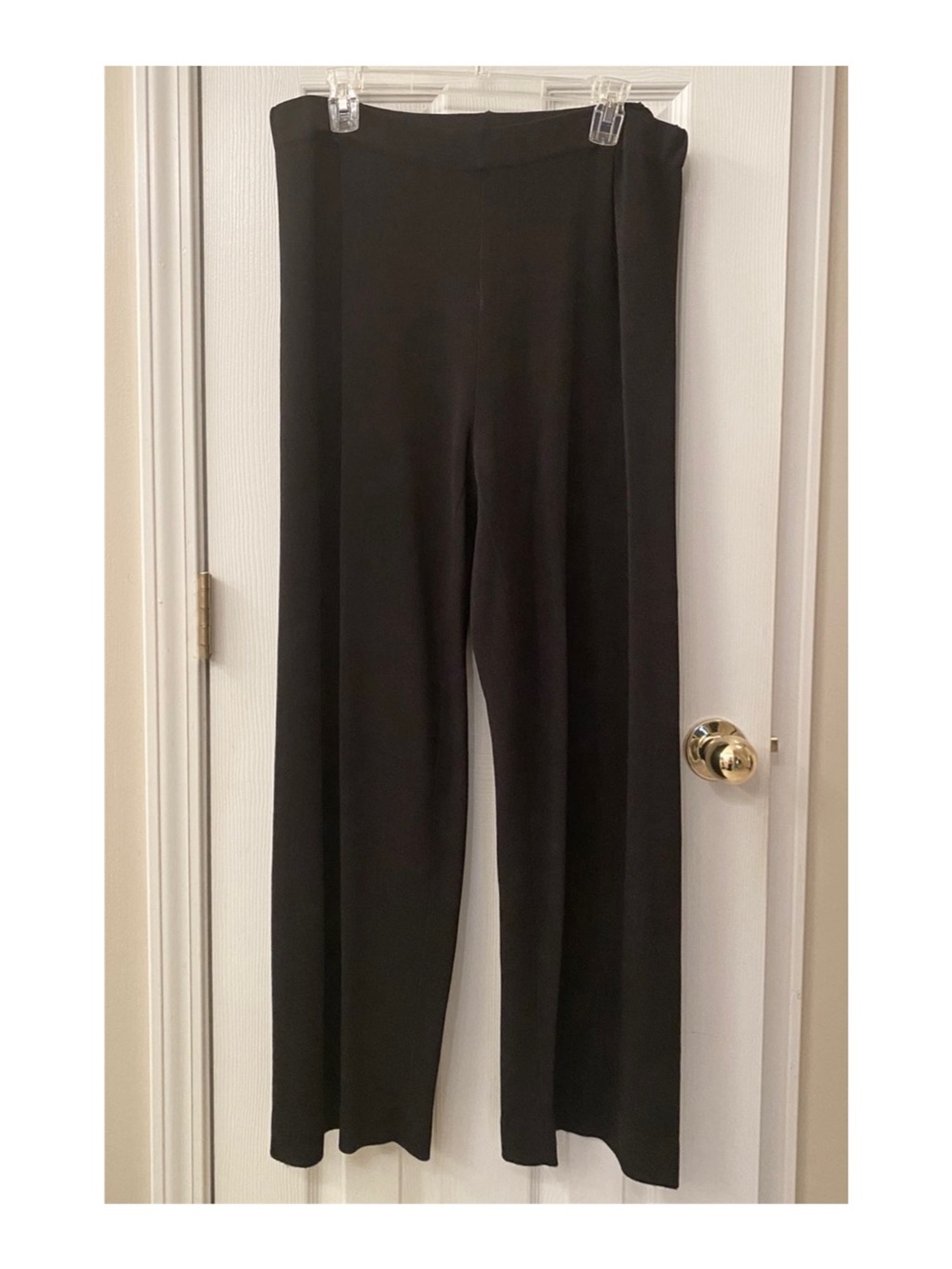 Yarns & Stitches Black Sweater Knit Pants XL